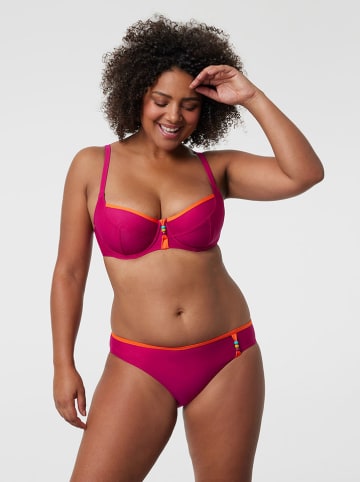 Bestform Biustonosz bikini "Copacabana" w kolorze różowym