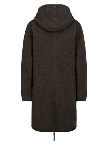 Sublevel Fleece mantel bruin