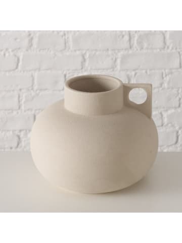 Boltze Wazon "Arnia" w kolorze beżowym - wys. 16 cm