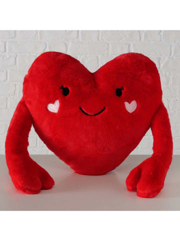 Boltze Poduszka "Heart" w kolorze czerwonym - 48 x 55 cm