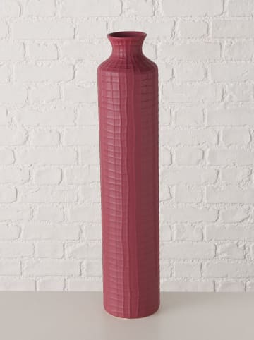 Boltze Vase "Bottle" in Pink - (H)61 cm