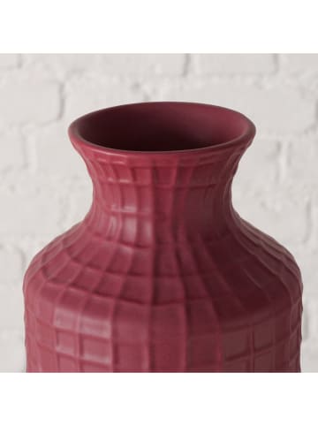 Boltze Vase "Bottle" in Pink - (H)61 cm