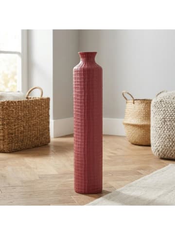 Boltze Vase "Bottle" in Pink - (H)61 cm