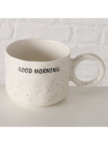 Boltze Jumbobecher "Morning" in Weiß - 460 ml