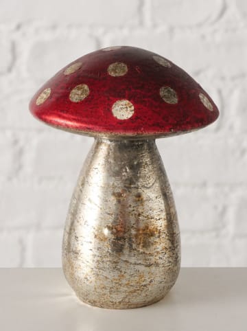 Boltze 3er-Set: Dekofiguren "Trenzo" in Rot/ Silber