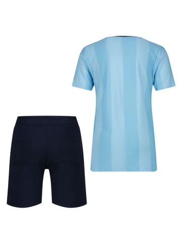 Messi 2tlg. Outfit in Hellblau/ Dunkelblau