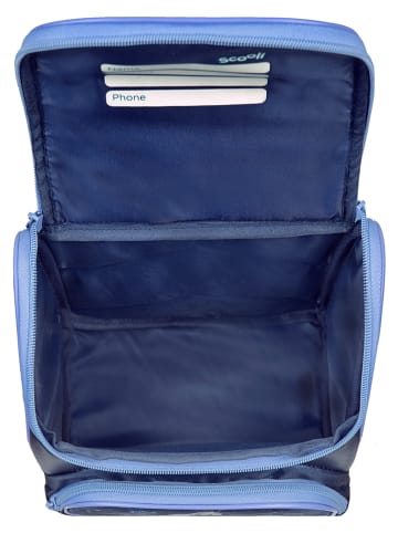 SCOOLI Vorschulranzen "Frozen" in Blau - (B)22 x (H)24 x (T)15 cm