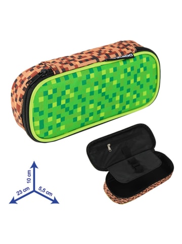 COOL CLUB Federmäppchen in Grün - (B)23 x (H)10 x (T)5,5 cm