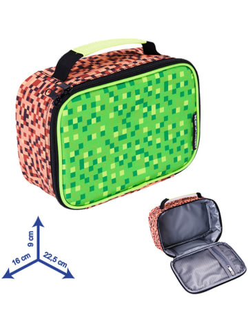 COOL CLUB Isolier-Lunchtasche in Grün - (B)22,5 x (H)9 x (T)16 cm