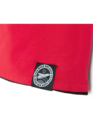 COOL CLUB Dwustronna czapka beanie w kolorze czerwono-czarnym