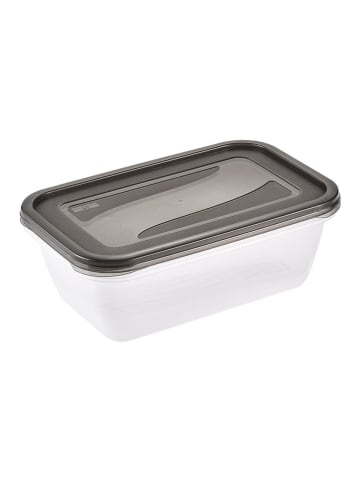 keeeper 2er-Set: Frischhaltedosen "Fredo Fresh" in Schwarz - 3,3 l