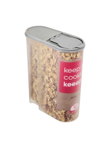 keeeper Vorratsdose "Jean" in Grau - 5 l
