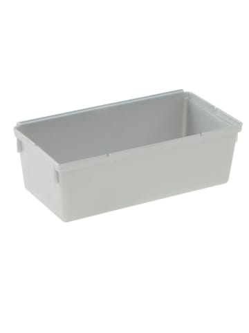 keeeper 4er-Set: Schubladen-Organizer "Pepe" in Silber - (B)15 x (H)8 x (T)5 cm