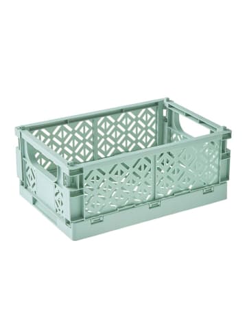 keeeper Aufbewahrungskiste "Fritzi L" in Grün - (B)35 x (H)14 x (T)23 cm