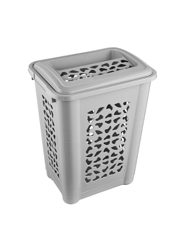 keeeper Wäschesammler "Per" in Grau - 60 l