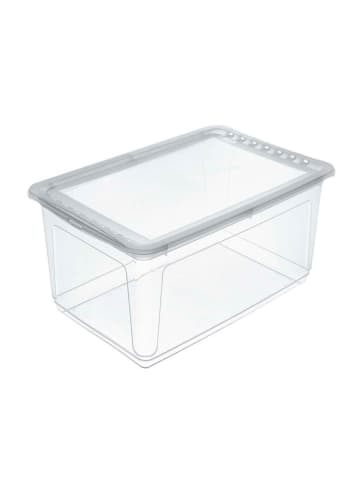 keeeper Kledingbox "Bea" transparant - 43 l