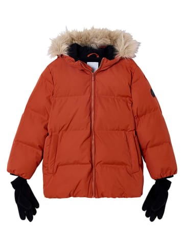 vertbaudet Parka bruinrood