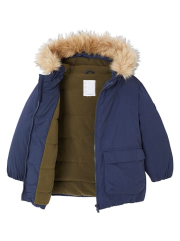 vertbaudet Parka w kolorze granatowym