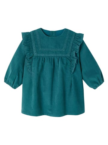 vertbaudet Kleid in Petrol
