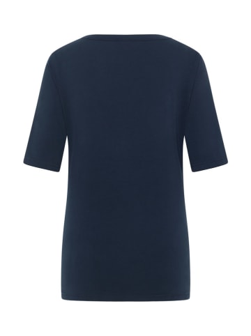 ELBSAND Shirt "Siva" in Dunkelblau