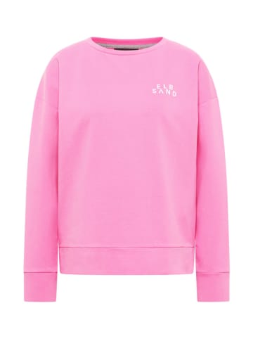 ELBSAND Sweatshirt "Tilla" roze