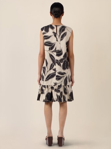 APART Kleid in Beige/ Anthrazit