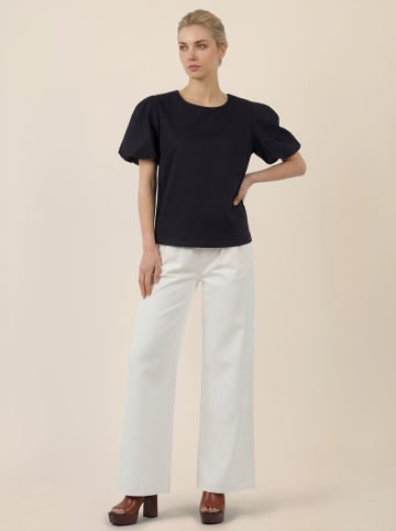 APART Dżinsy - Relaxed fit - w kolorze kremowym