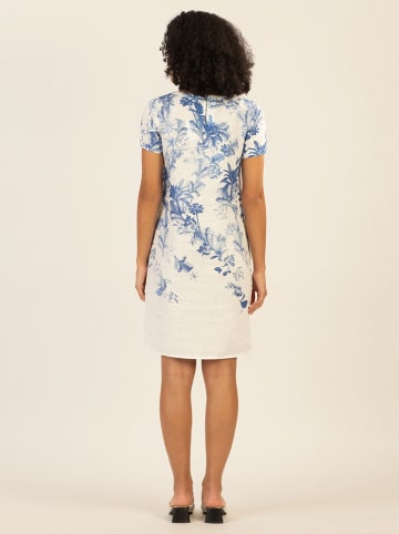 APART Sukienka w kolorze niebiesko-białym