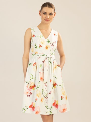 APART Kleid in Creme/ Bunt