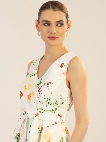 APART Kleid in Creme/ Bunt