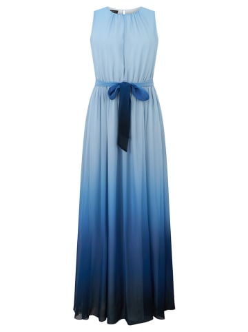APART Kleid in Dunkelblau/ Hellblau