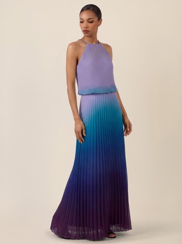 APART Kleid in Dunkelblau/ Lila