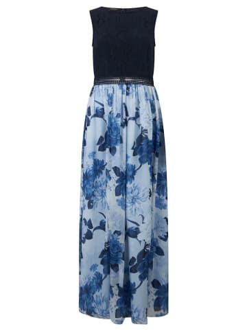 APART Kleid in Hellblau/ Dunkelblau