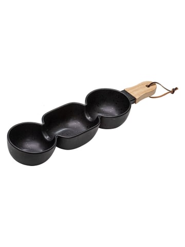 Ladelle Servierschale "Elements" in Schwarz - (B)41 cm 