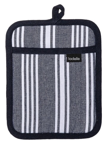 Ladelle 3tlg. Küchentextilien-Set "Eco Stripe" in Dunkelblau