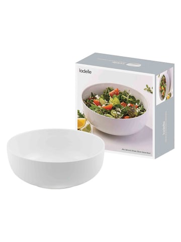 Ladelle Salataschale "Serve & Share" in Weiß - (H)9 x Ø 23 cm