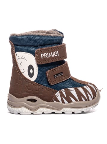 Primigi Winterboots in Braun/ Blau