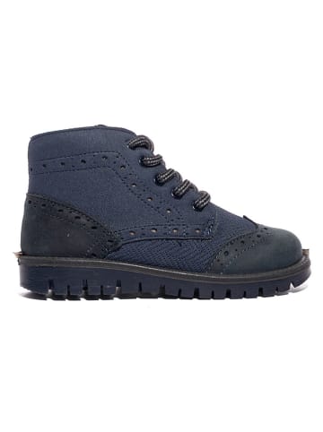 Primigi Leren boots donkerblauw