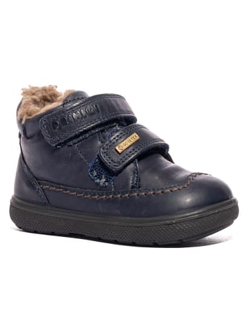 Primigi Skórzane sneakersy w kolorze granatowym