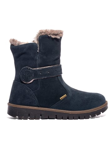 Primigi Leder-Winterstiefel in Dunkelblau