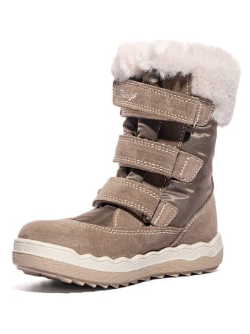Primigi Leder-Winterstiefel in Hellbraun