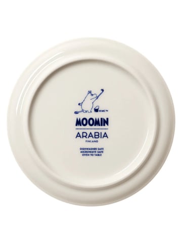 Moomin Talerz "Haru" w kolorze kremowo-niebieskim na pieczywo - Ø 12 cm