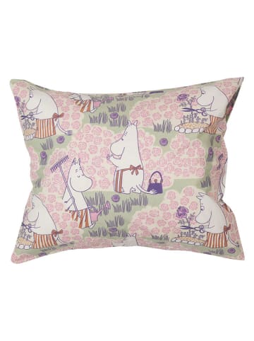 Moomin Poszewka "Rose Garden" w kolorze jasnoróżowym na poduszkę - 50 x 70 cm
