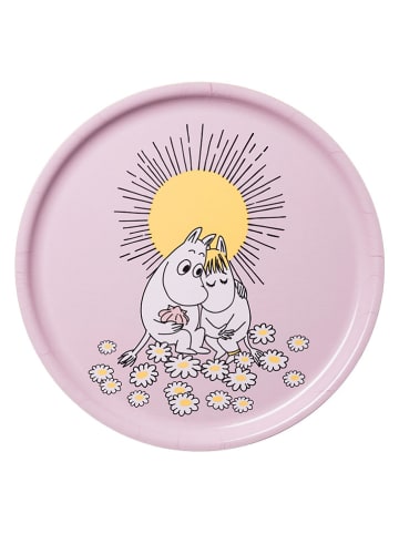 Moomin Dienblad ''Sweethearts'' lichtroze - Ø 35 cm