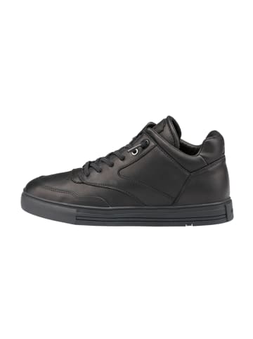 LLOYD Leder-Sneakers in Schwarz