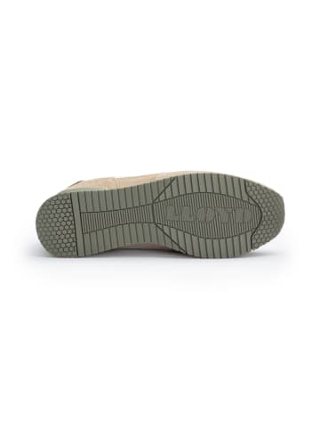LLOYD Skórzane sneakersy w kolorze beżowo-białym