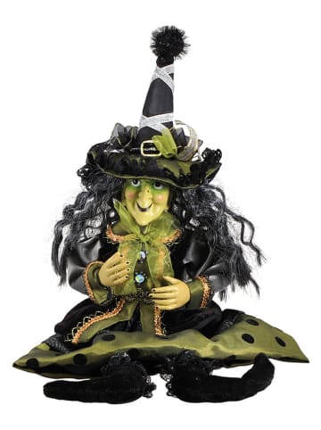 CHAKS Figurka "Witch" w kolorze zielonym