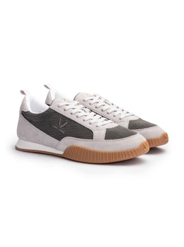LLOYD Skórzane sneakersy w kolorze szaro-antracytowym