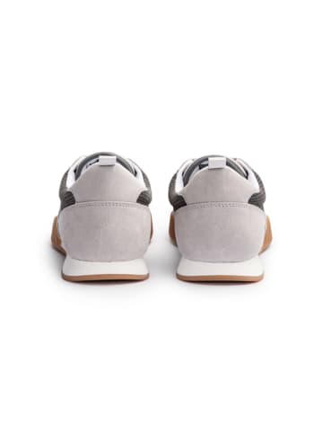 LLOYD Leder-Sneakers in Grau/ Anthrazit