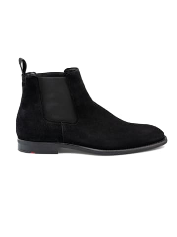 LLOYD Leder-Chelsea-Boots in Schwarz